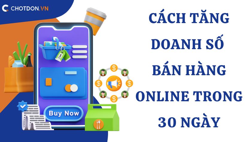 Cách tăng doanh số bán hàng online trong 30 ngày