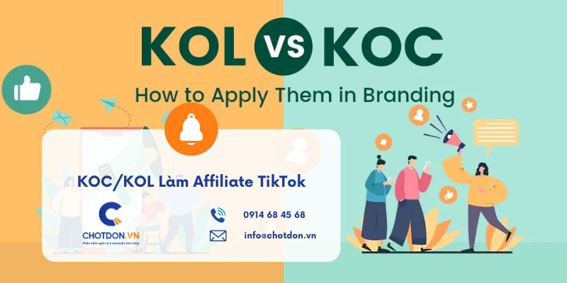 Mẹo tìm kiếm và hợp tác KOC/KOL làm Affiliate TikTok chuẩn