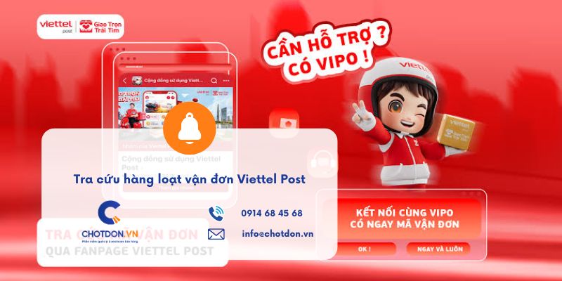 Hướng dẫn tra cứu hàng loạt vận đơn Viettel Post cho các shop kinh doanh lớn